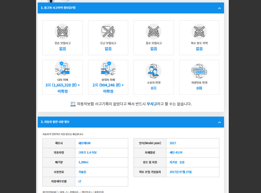 크루즈 1.4 터보